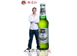 澜沧江啤酒广告宣传画PSD分层素材