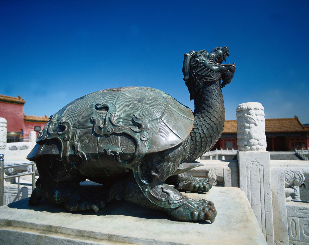 中国古代神龟雕像