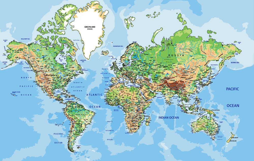 世界地理地图图片下载,七大洲地图,世界地图,矢量地图,全球地图,世界